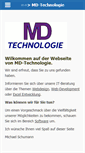 Mobile Screenshot of md-technologie.de